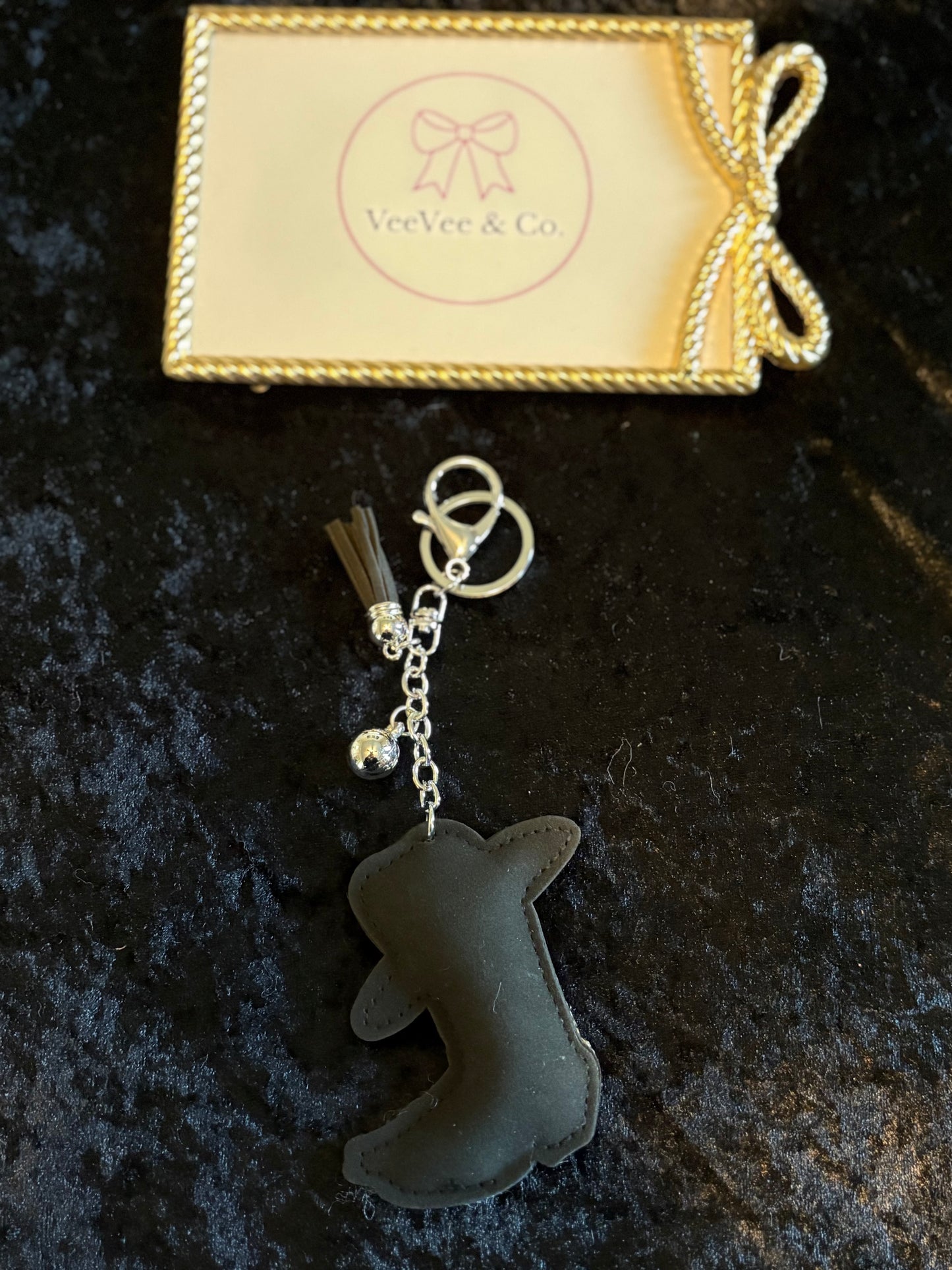 Twinkle Toes Cowboy Boot Keychain