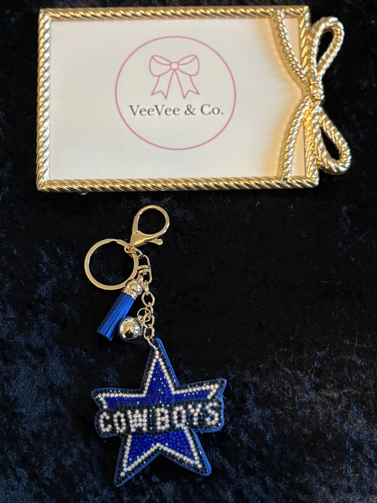 Cowboys Nation Keychain
