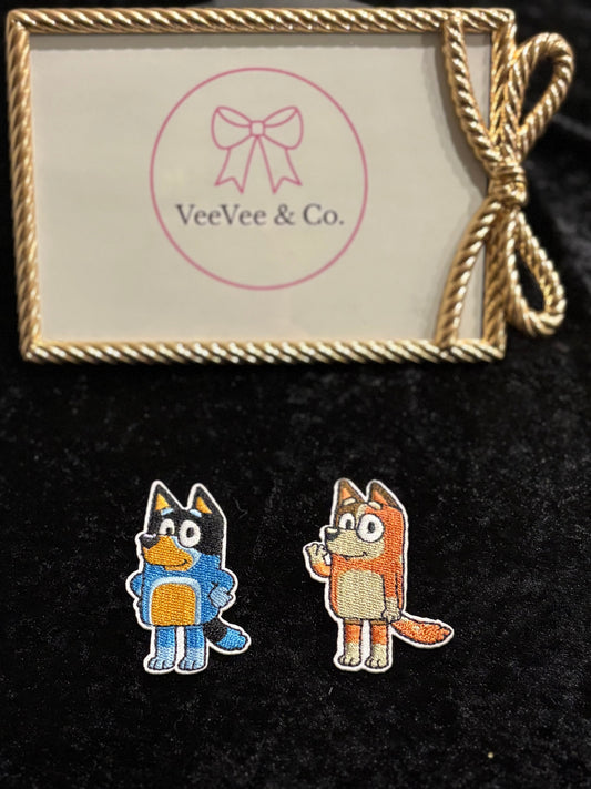 Bluey & Bingo Bestie Iron-On Patch Duo (Set of 2)