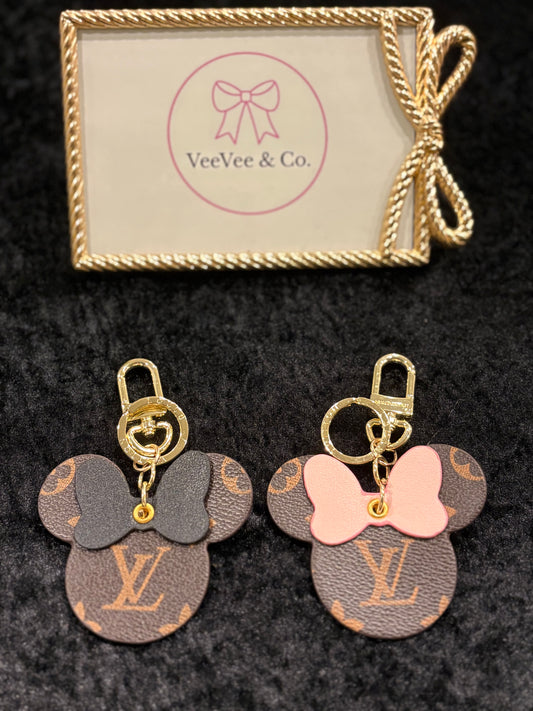 Bow Babe Minnie Keychains